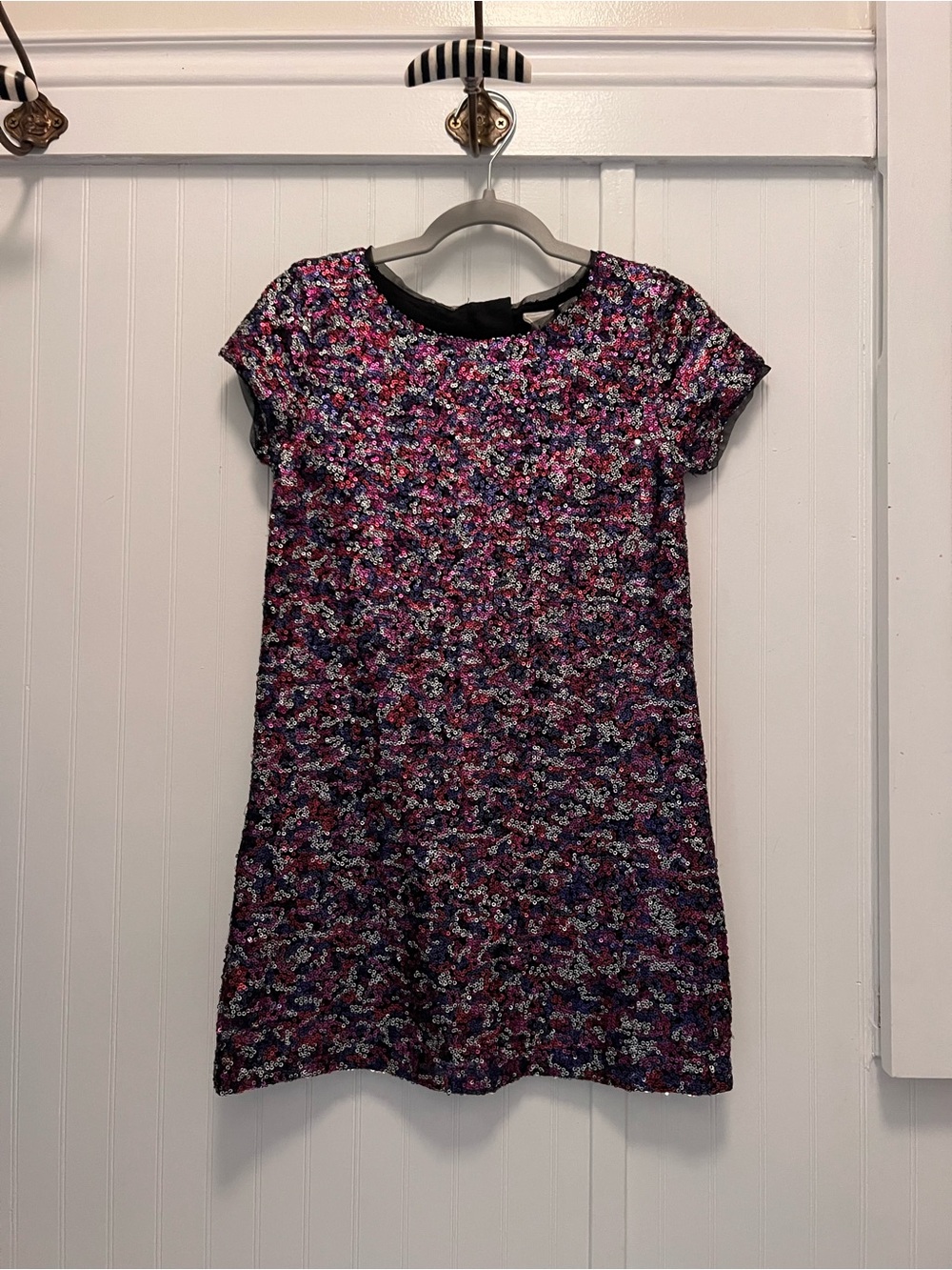 Gap Girls Glitter Sequined ALine Dress Size 6-7